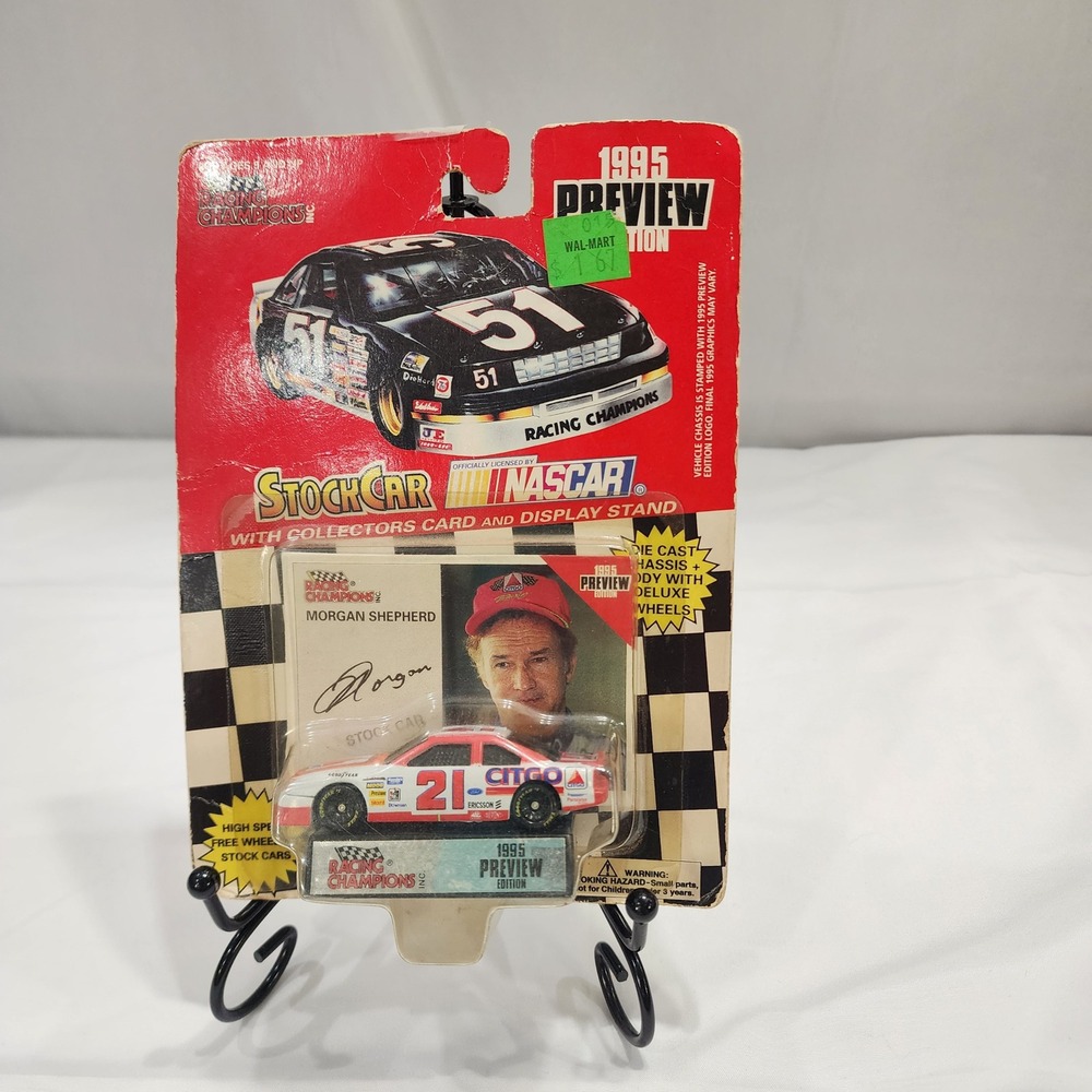 Racing Champions 1995 Preview Edition Morgan Shepherd 21 Citgo NASCAR Diecast